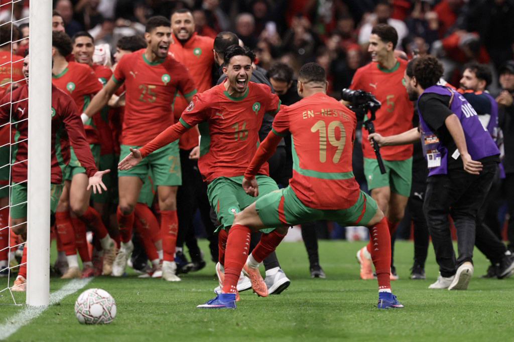 Le Maroc en finale de la CAN en battant le Nigeria