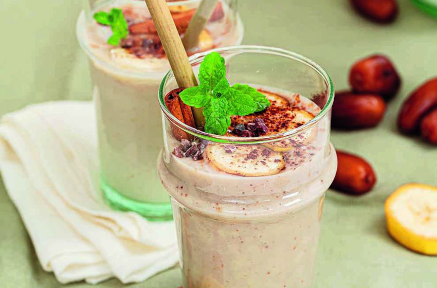  LES SAVEURS DU RAMADAN | Smoothie bananes, dattes et lait de coco