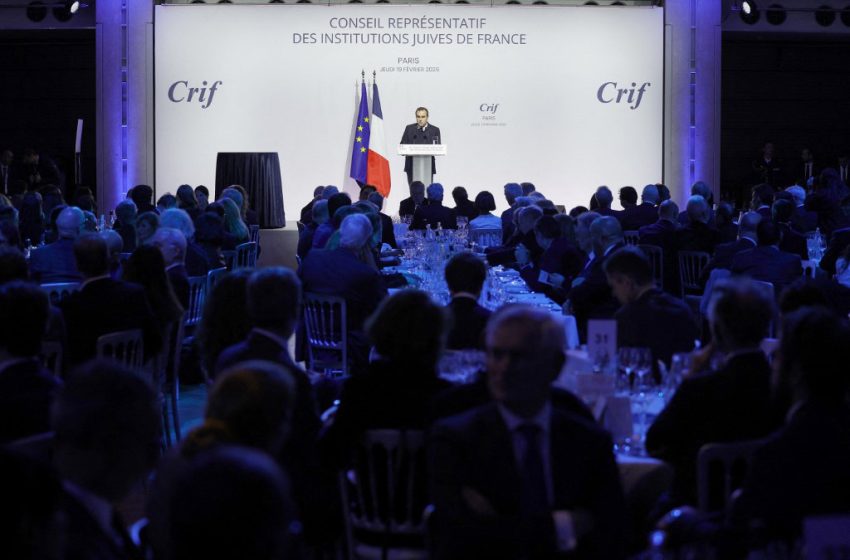  Au dîner du Crif, Sébastien Lecornu a annoncé une proposition de loi pénalisant l&rsquo;antisionisme