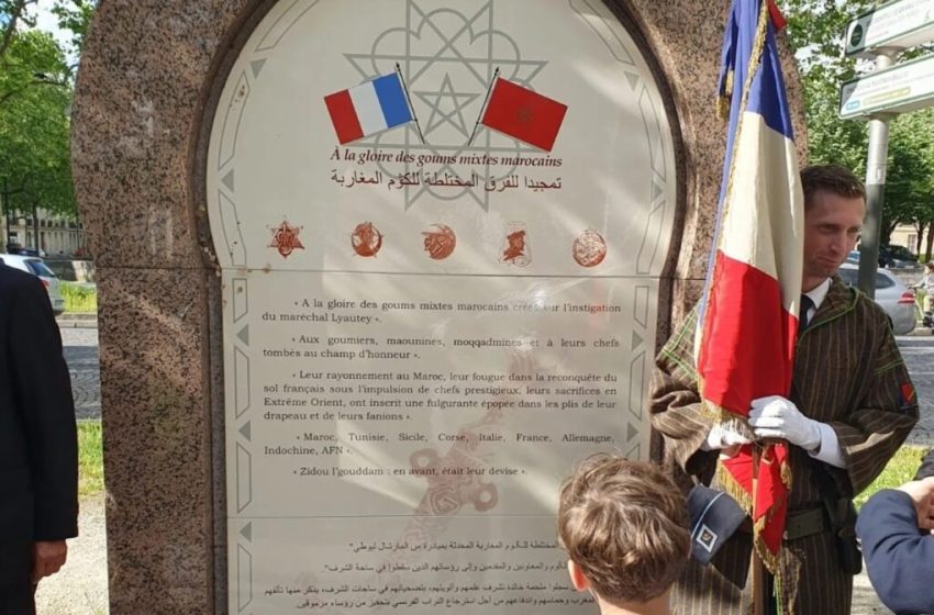 Hommage à Paris aux combattants marocains des deux Guerres mondiales
