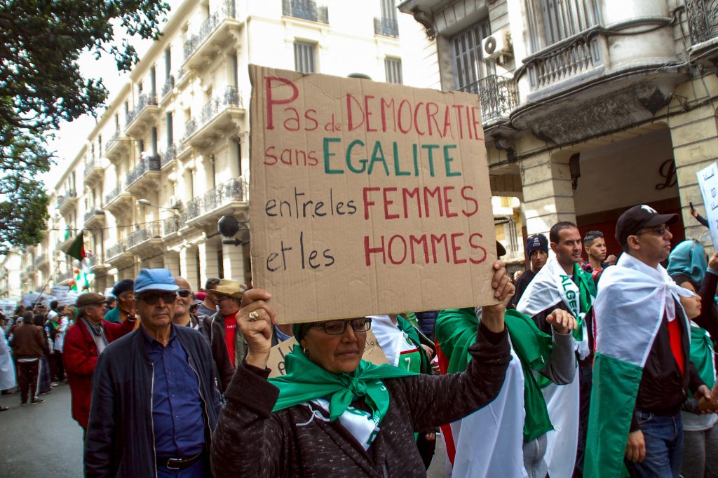 Mobilisation citoyenne en Algérie dans un contexte de droits des femmes au Maghreb
