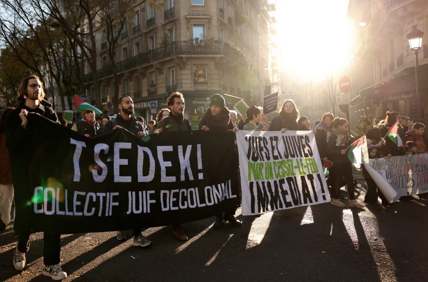 collectif Tsedek Gaza manifestation Paris