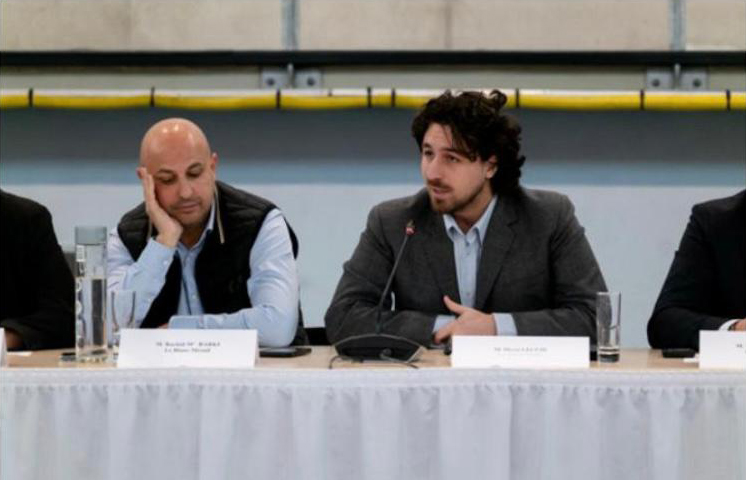 Diven Lecuir lors de l’élection à la présidence de Paris Terres d’Envol le 11 avril 2026