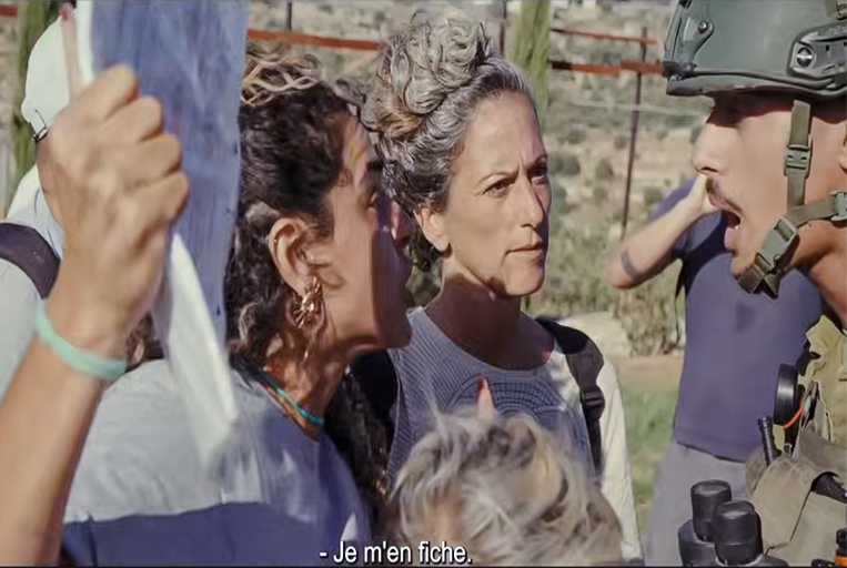 Scène du documentaire Alice au pays des colons consacré à la vie sous occupation en Cisjordanie.