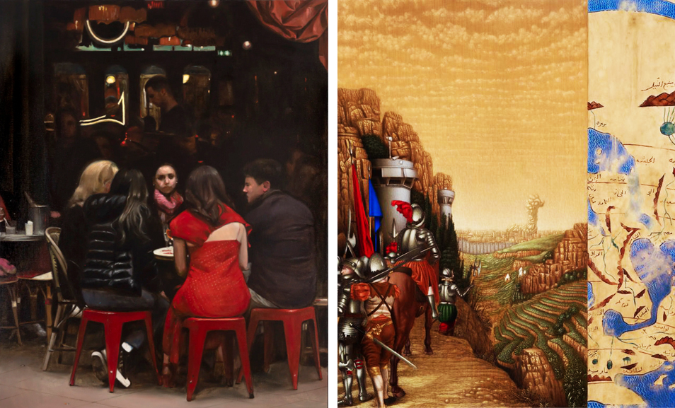 Rayan YASMINEH, Le siège, 2025 - Bilal HAMDAD, Vermillon, 2024 