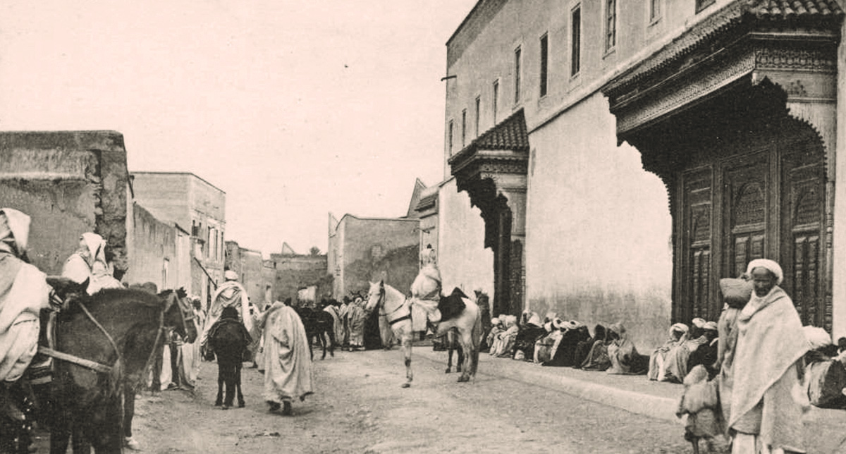 Bacha Coffee : Dar el Bacha à Marrakech en 1910.