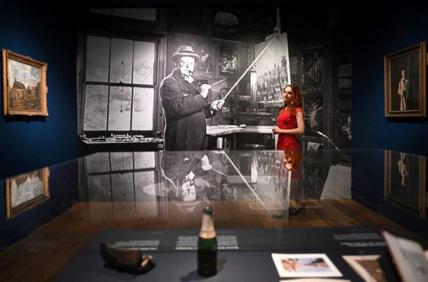 Sous la lumière de Marrakech, Churchill révélait son âme d’artiste
