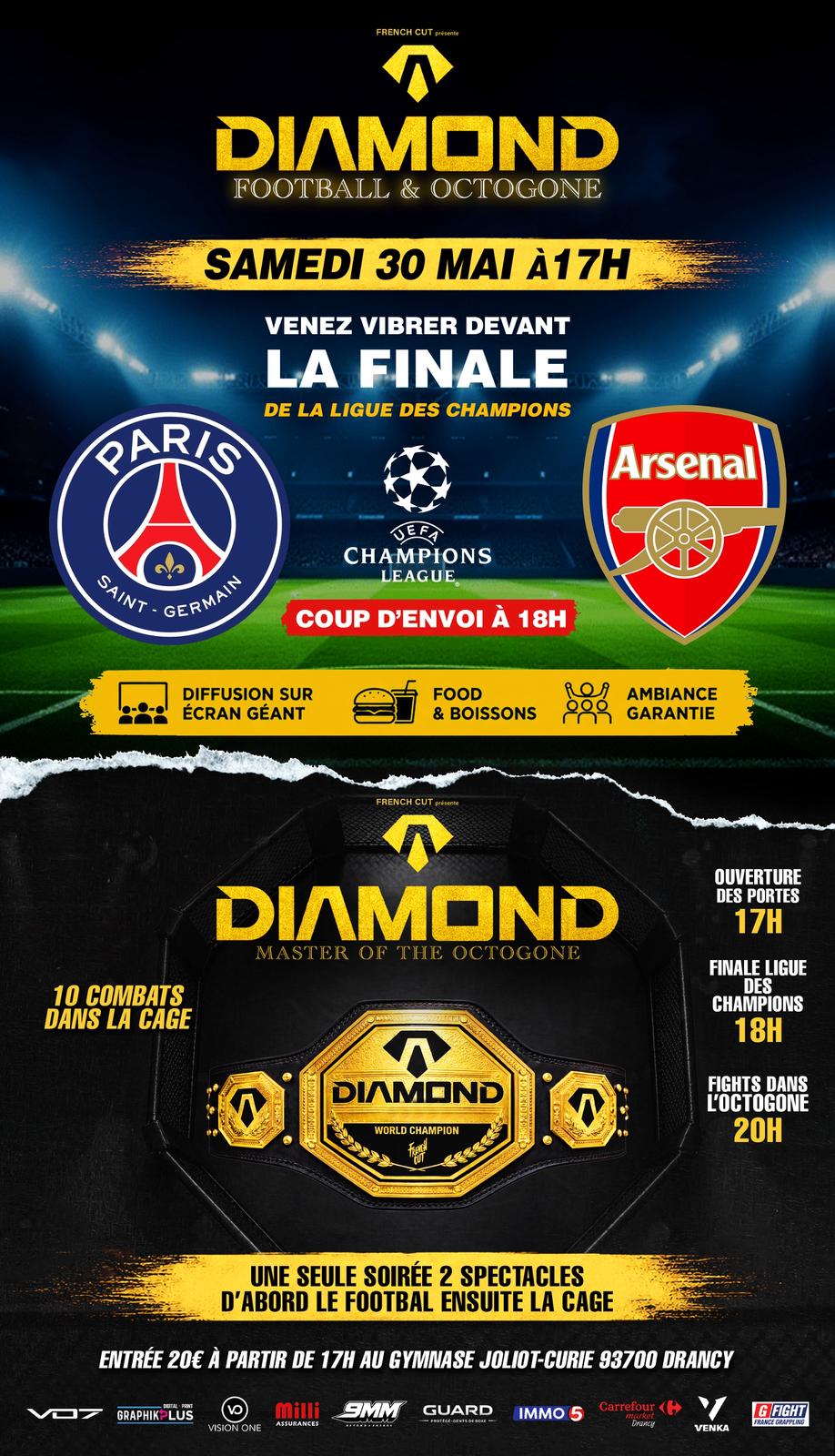 Diamond jiu-jutsu brésilien battle royale