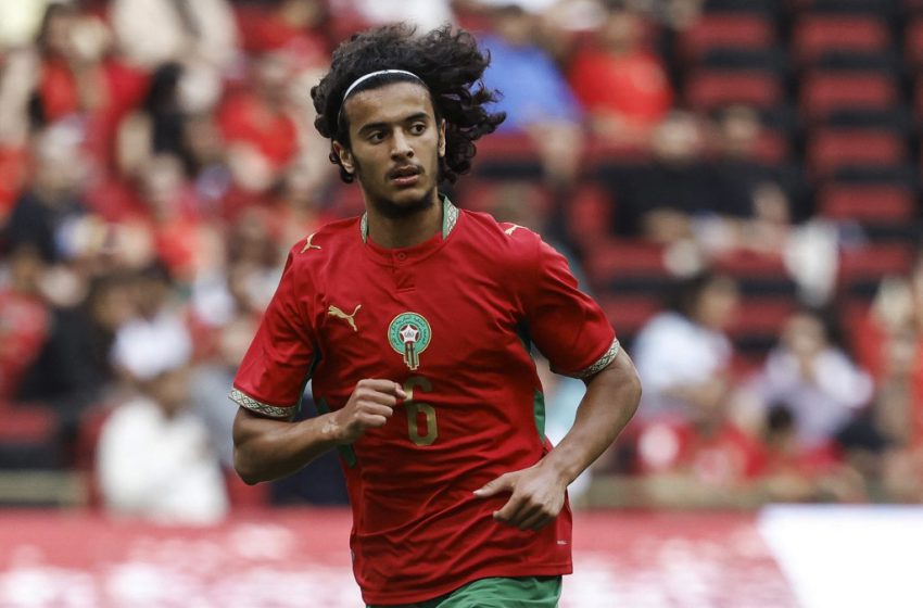 Ayyoub Bouaddi pendant le match contre Madagascar à Rabat, le 2 juin 2026