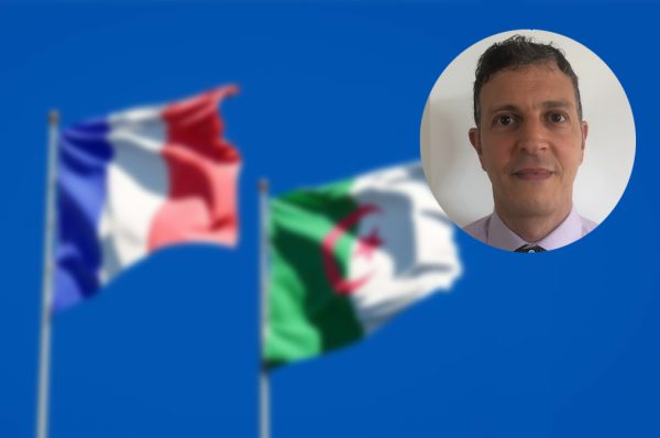 Portrait de Majid Embarech, universitaire spécialisé dans l’histoire contemporaine et les relations franco-algériennes.