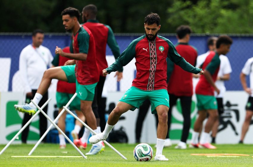 Entraînement des Lions de l’Atlas avant le match contre l'Ecosse au Mondial 2026.