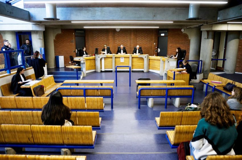 Salle d’audience du tribunal de Bobigny