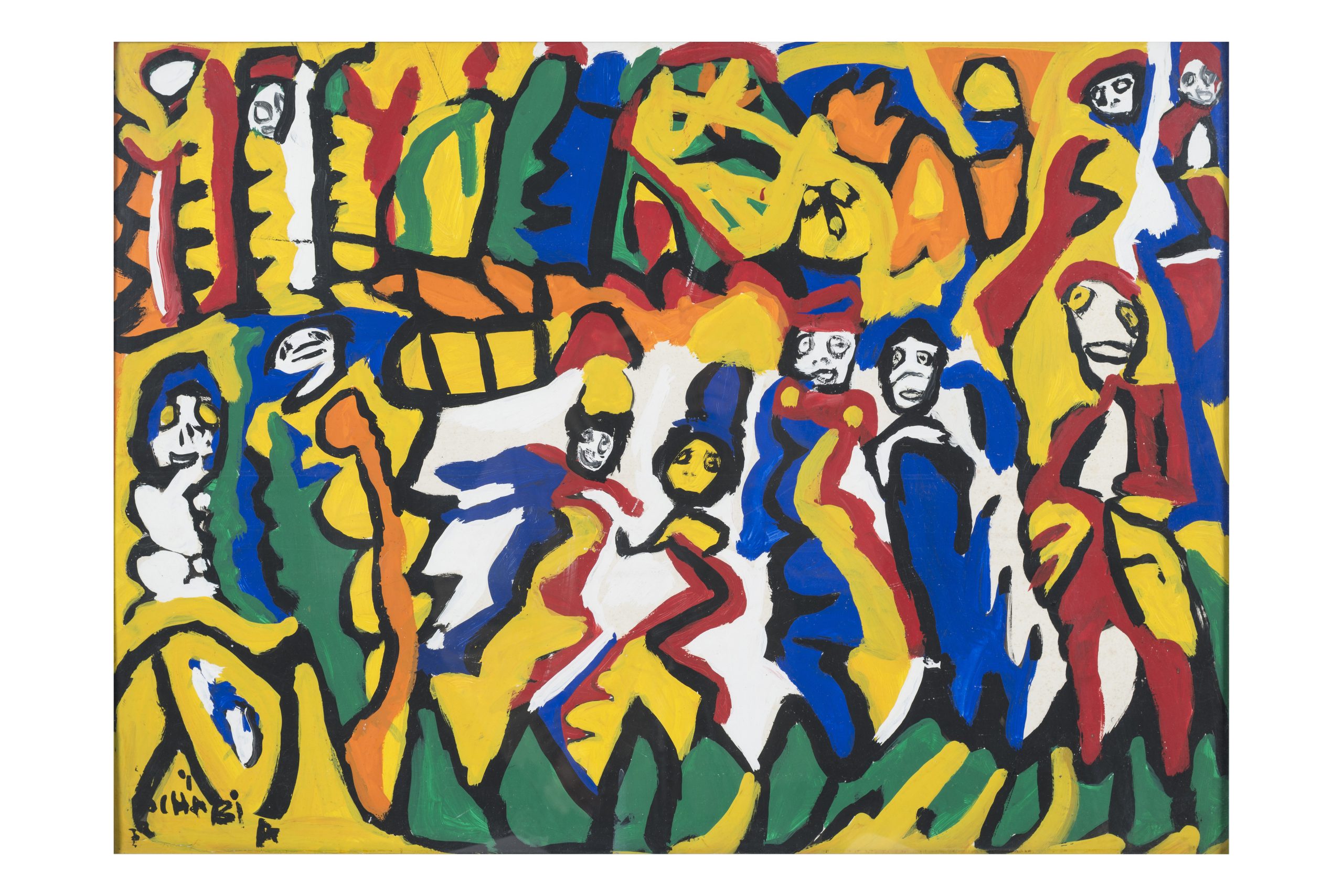 Peinture de Chaibia
