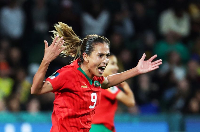 Ibtissam Jraidi, auteure d’un doublé avec les Lionnes de l’Atlas lors de la CAN féminine Maroc-2026.