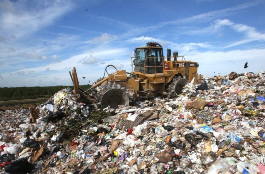 Décharge de Médiouna près de Casablanca, futur site du centre de valorisation des déchets.