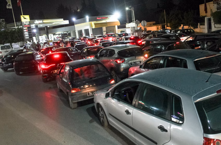 Tunisie : après l’eau et l’électricité, la peur de manquer d’essence
