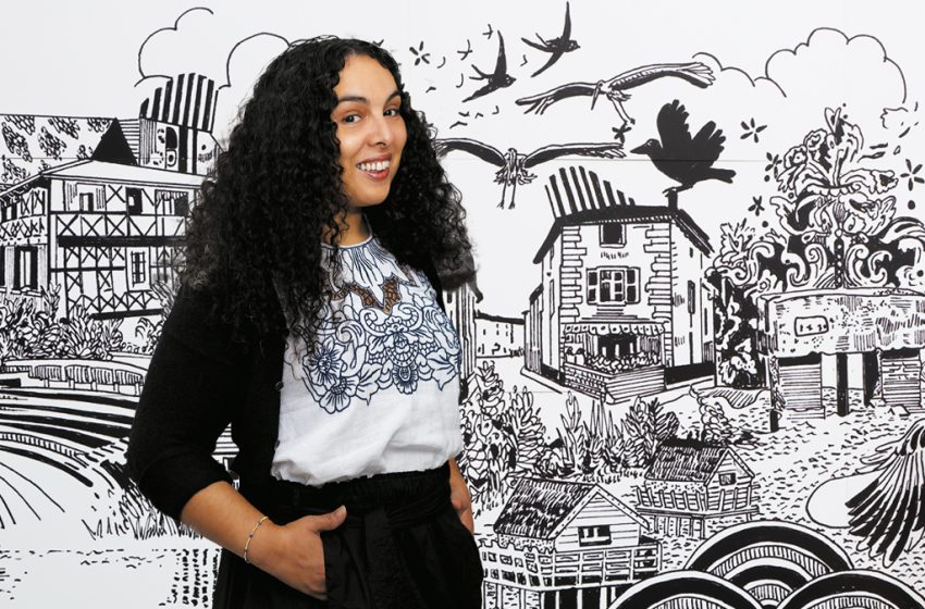Portrait | Chourouk Hriech, une artiste en plein envol