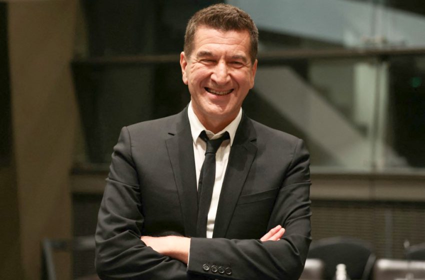 Matthieu Pigasse à l’Assemblée nationale à Paris