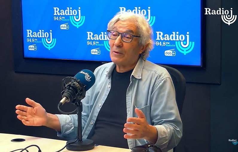 Boualem Sansal lors de son intervention sur Radio J