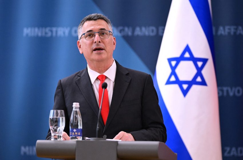 Gideon Saar au cœur des tensions diplomatiques entre Israël et ses partenaires occidentaux. Consulat britannique