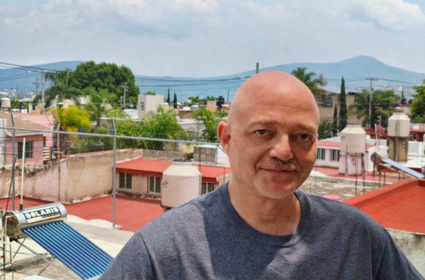 Nicolas Rey à Guadalajara, au Mexique, auteur de Maya 2042