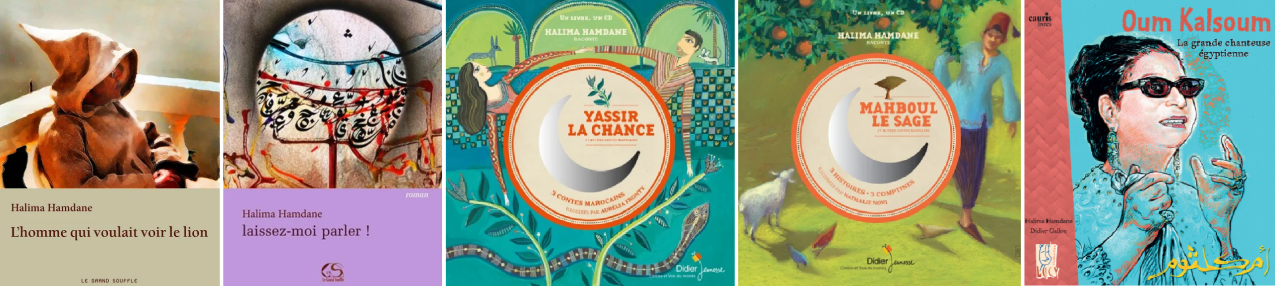 Quelques ouvrages de Halima Hamdane