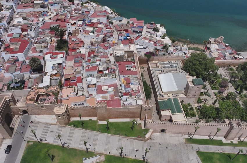 Vue aérienne de Rabat
