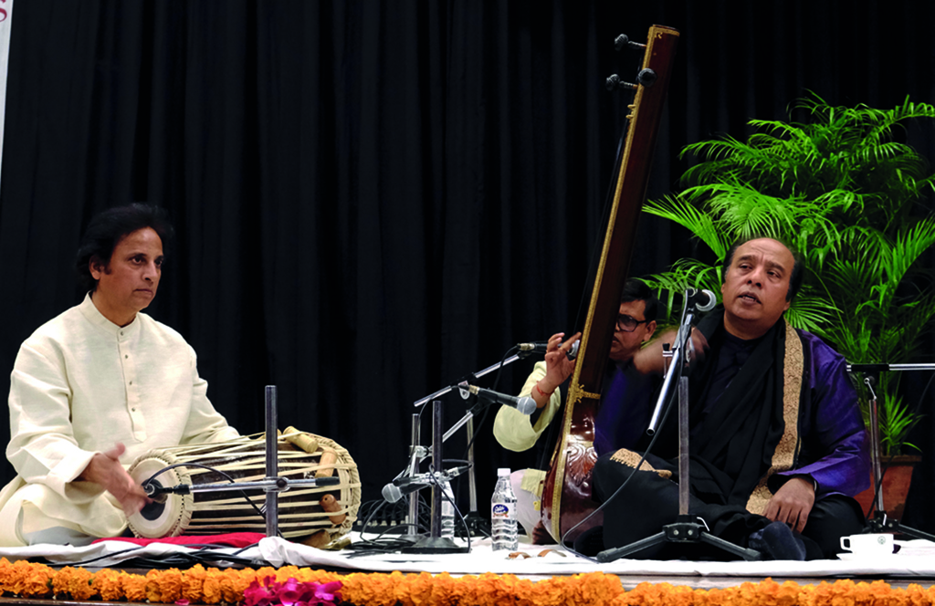 Ustad Wasifuddin Dagar, interprète indien du chant dhrupad.