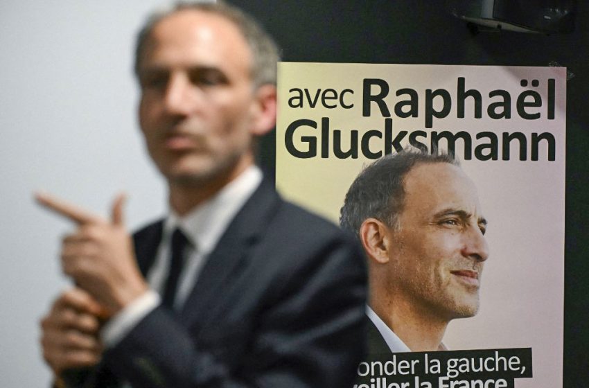 Raphaël Glucksmann, candidat de la gauche sociale-démocrate à la présidentielle de 2027.